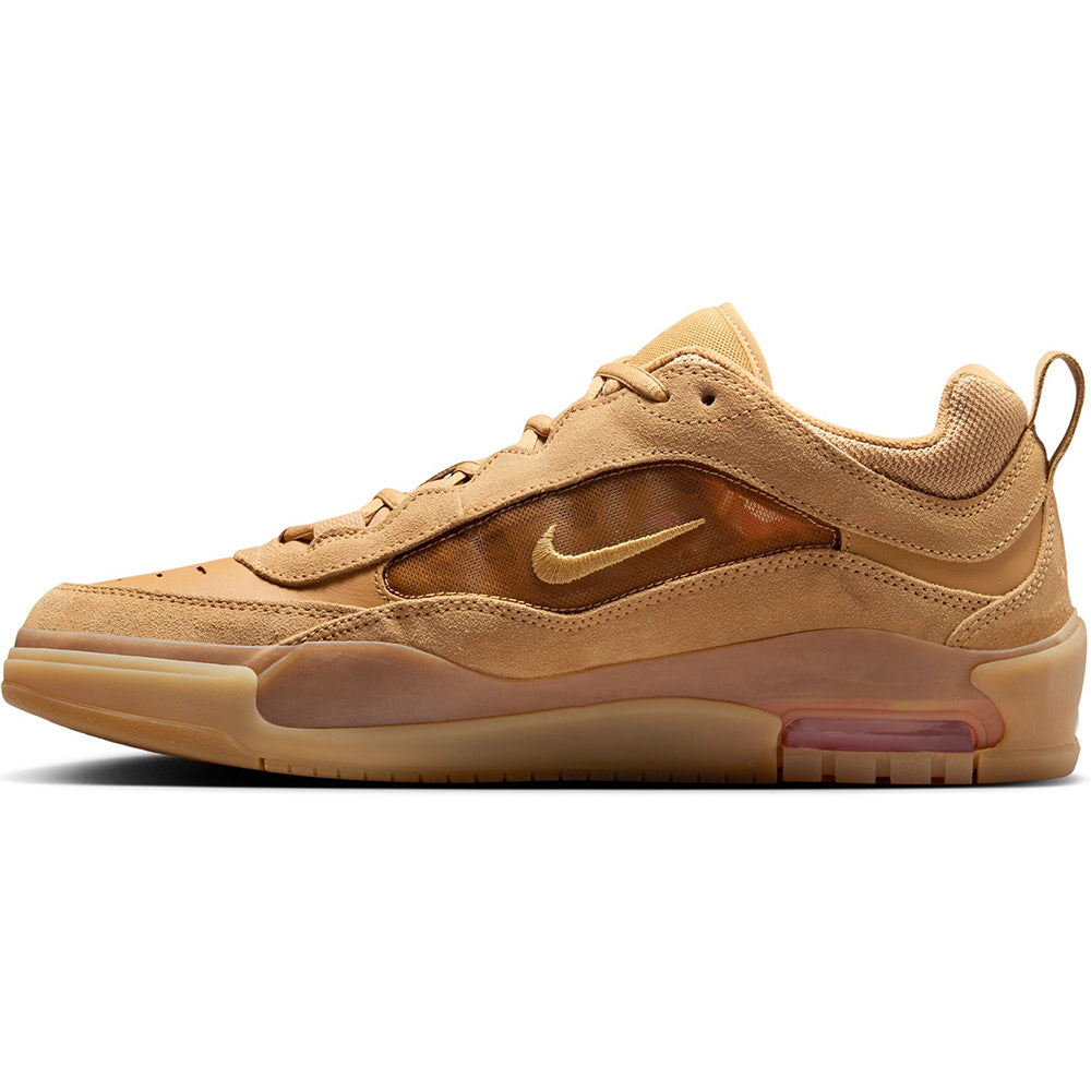 Nike SB Air Max Ishod Wair Shoes Flax/Wheat-Flax-Safety Orange