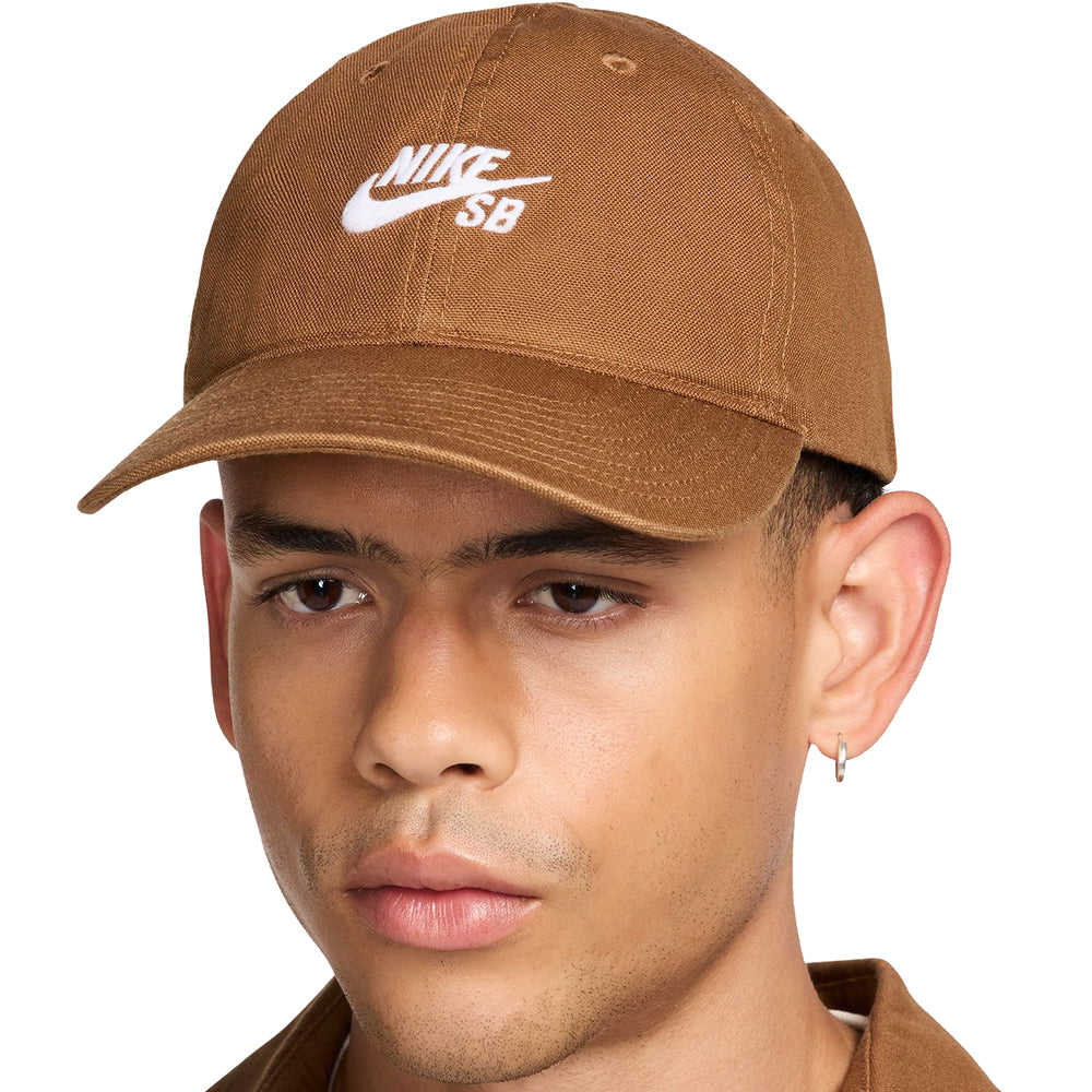 Nike SB Club Unstructured Cap Light British Tan/White