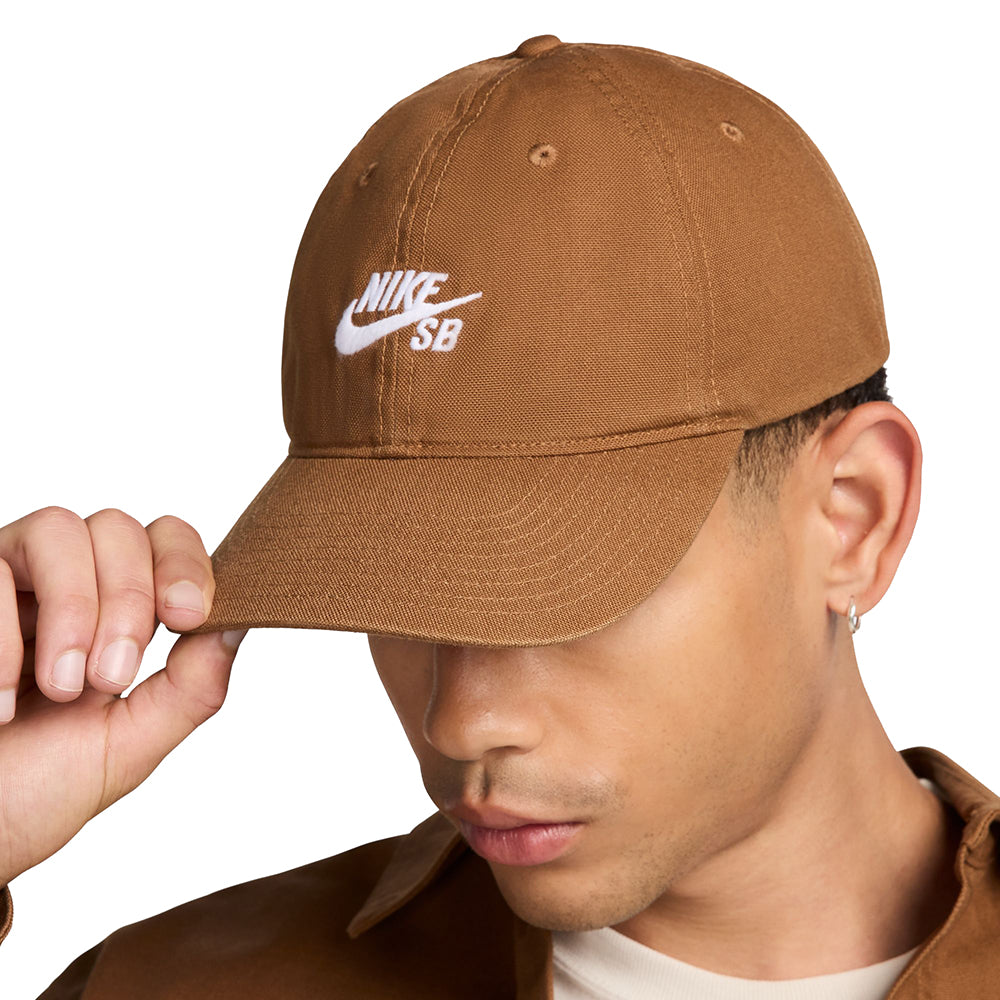 Nike SB Club Unstructured Cap Light British Tan/White