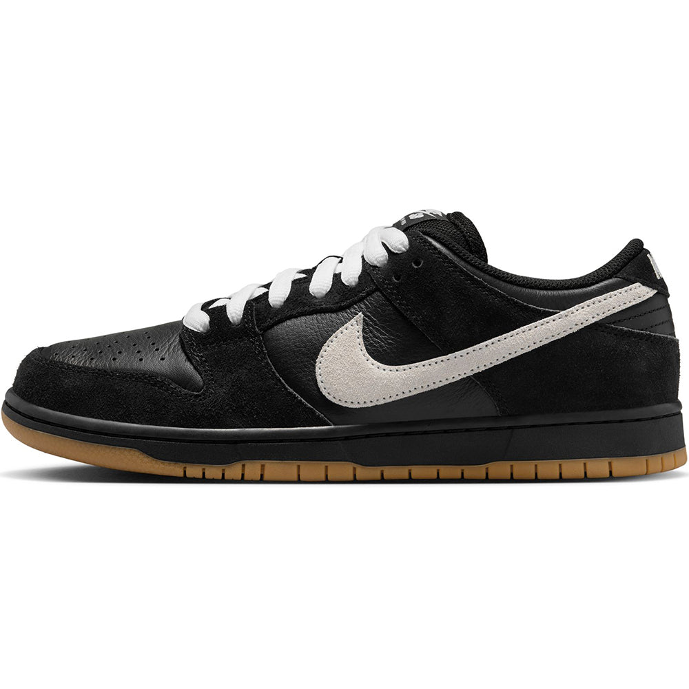 Nike SB Dunk Low Pro Shoes Black/White-Black-Gum Light Brown