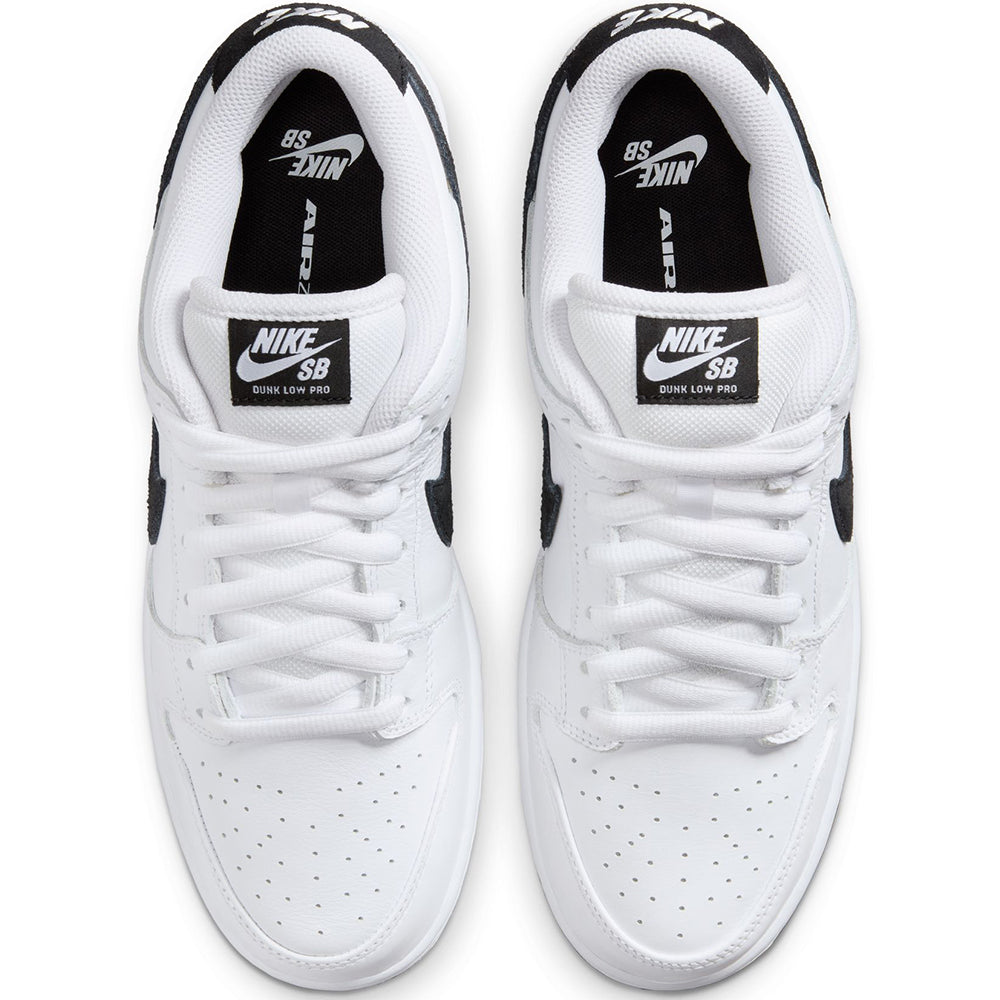 Nike SB Dunk Low Pro Shoes White/Black-White-Black