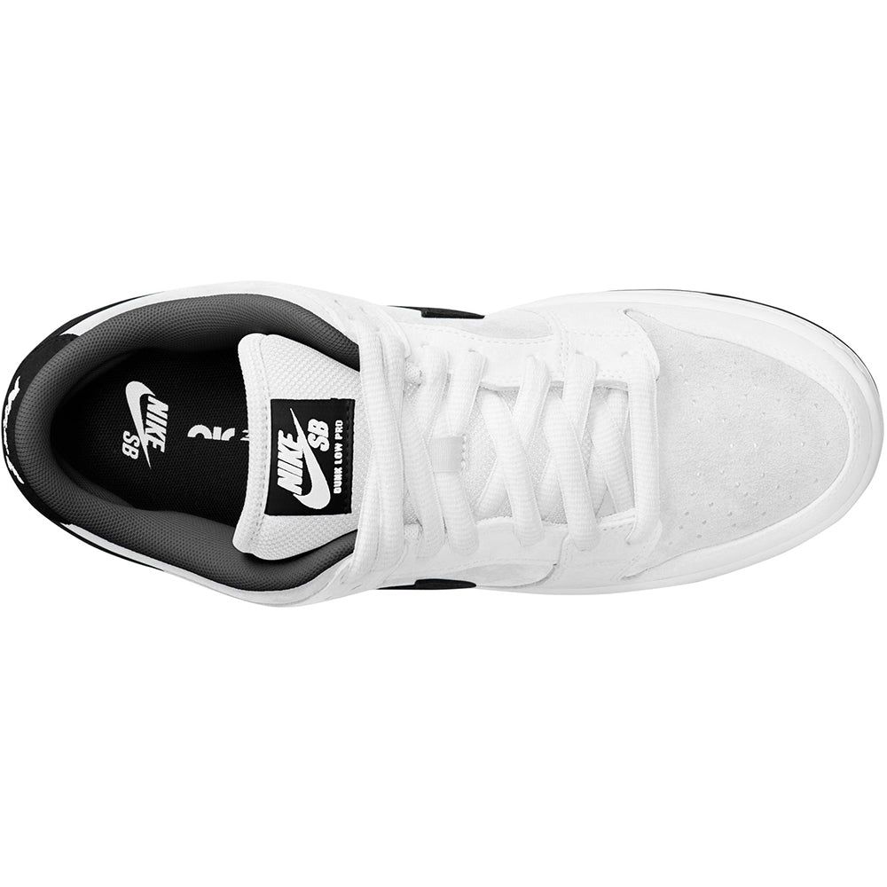 Nike SB Dunk Low Pro Shoes White/Black-White-Black