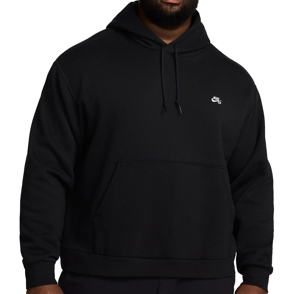 Nike SB Fleece Pullover Hoodie Black/White