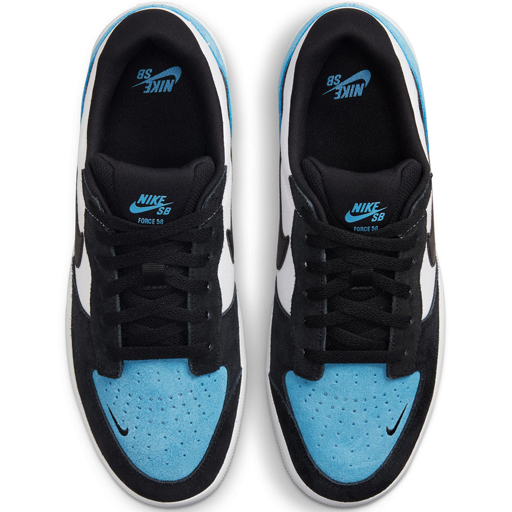 Nike SB Force 58 Shoes Dutch Blue/Black-White