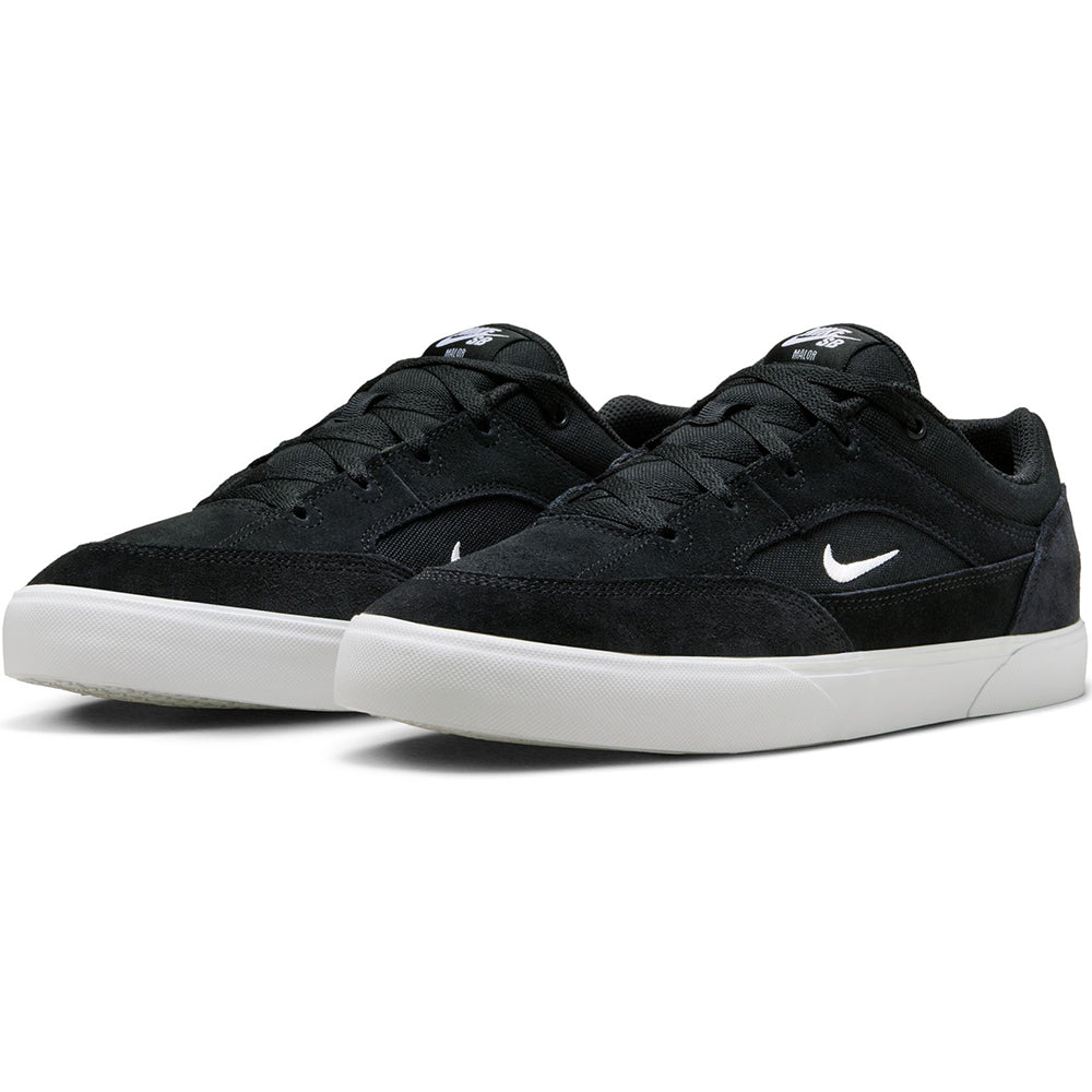 Nike SB Malor Shoes Black/White-Black-White