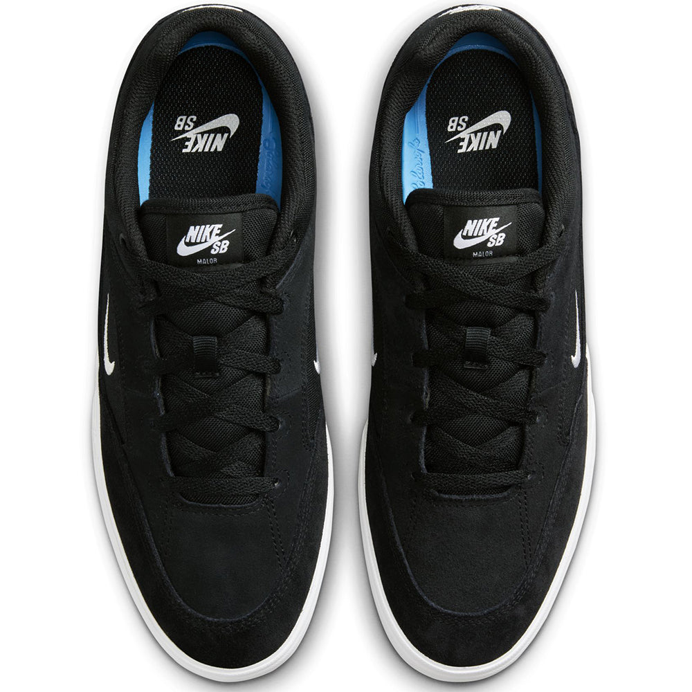 Nike SB Malor Shoes Black/White-Black-White