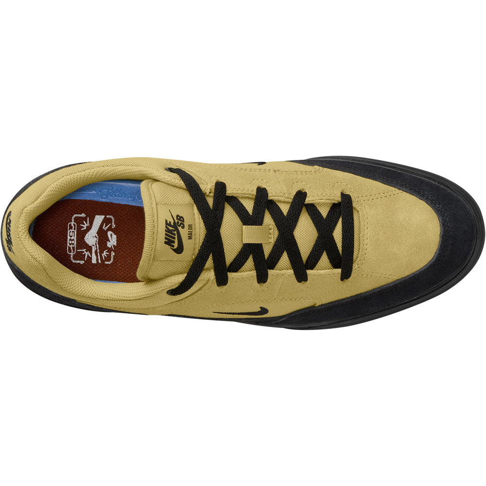 Nike SB Malor TE Shoes Buff Gold/Black-Black-Cinnamon