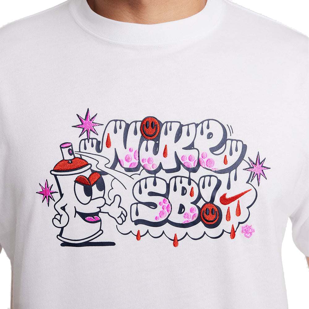 Nike SB Max90 Spray Can T Shirt White