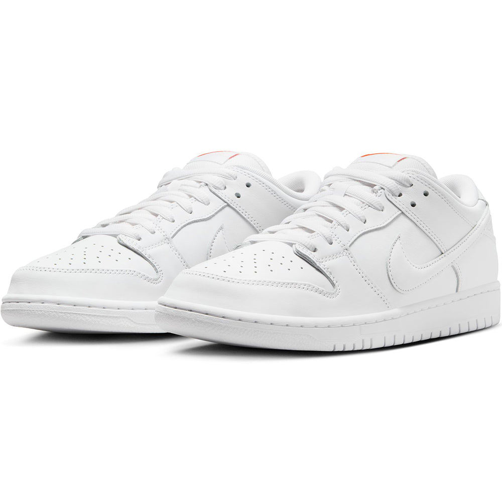 Nike SB Orange Label Dunk Low Pro ISO Shoes White/White-White-White