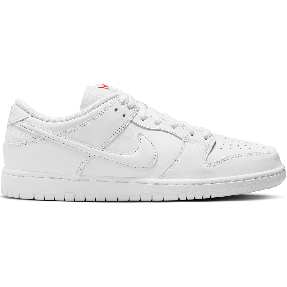 Nike SB Orange Label Dunk Low Pro ISO Shoes White/White-White-White