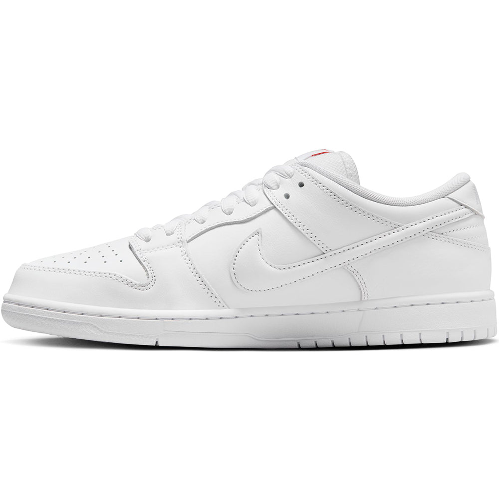 Nike SB Orange Label Dunk Low Pro ISO Shoes White/White-White-White