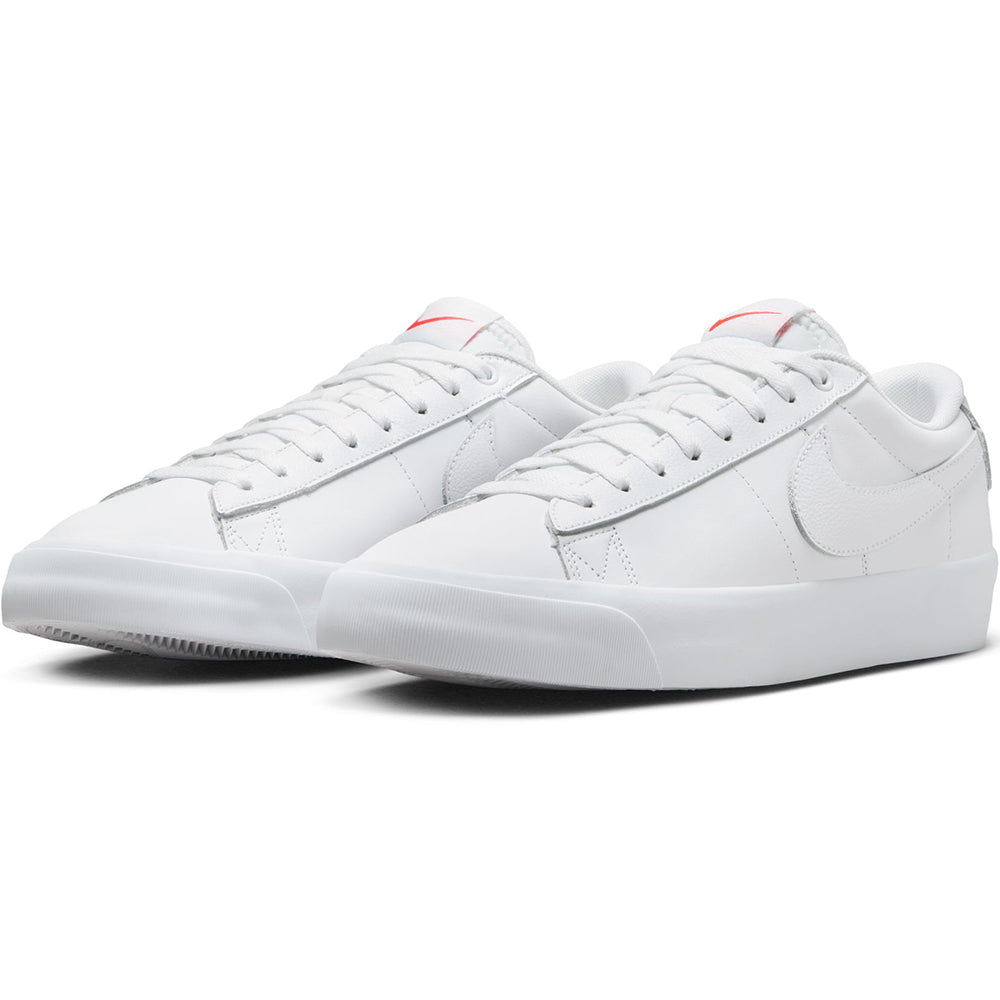 Nike SB Orange Label Zoom Blazer Low Pro GT ISO Shoes White/White-White-White