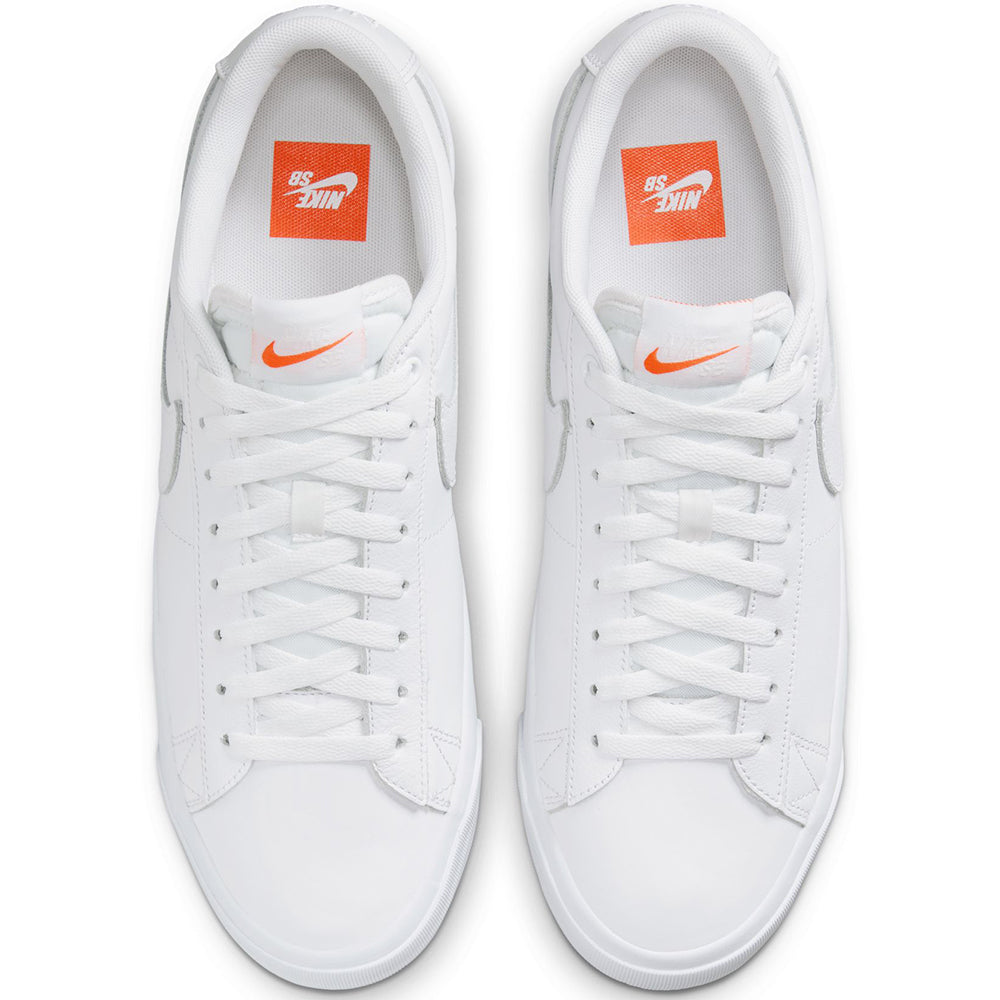 Nike SB Orange Label Zoom Blazer Low Pro GT ISO Shoes White/White-White-White