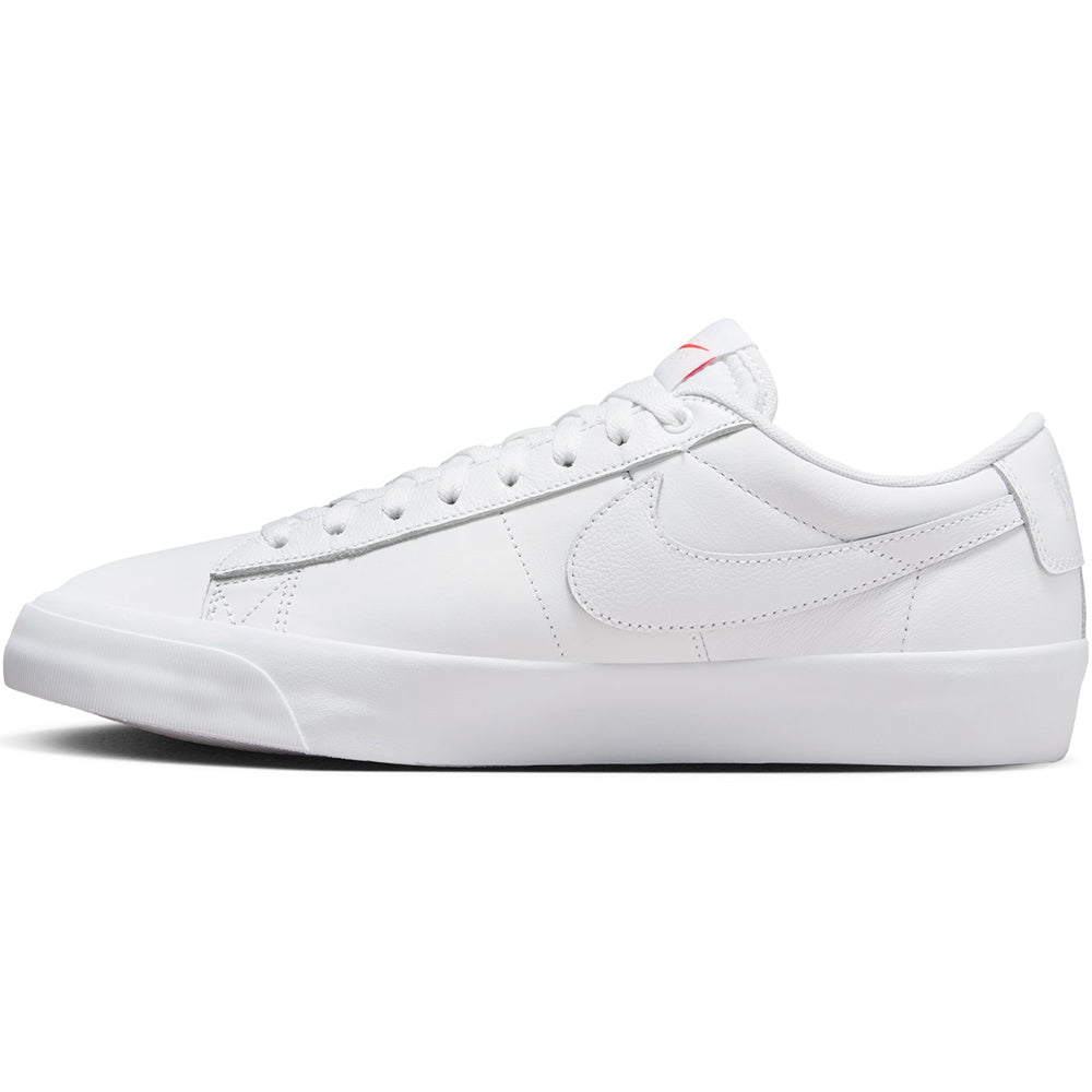 Nike SB Orange Label Zoom Blazer Low Pro GT ISO Shoes White/White-White-White