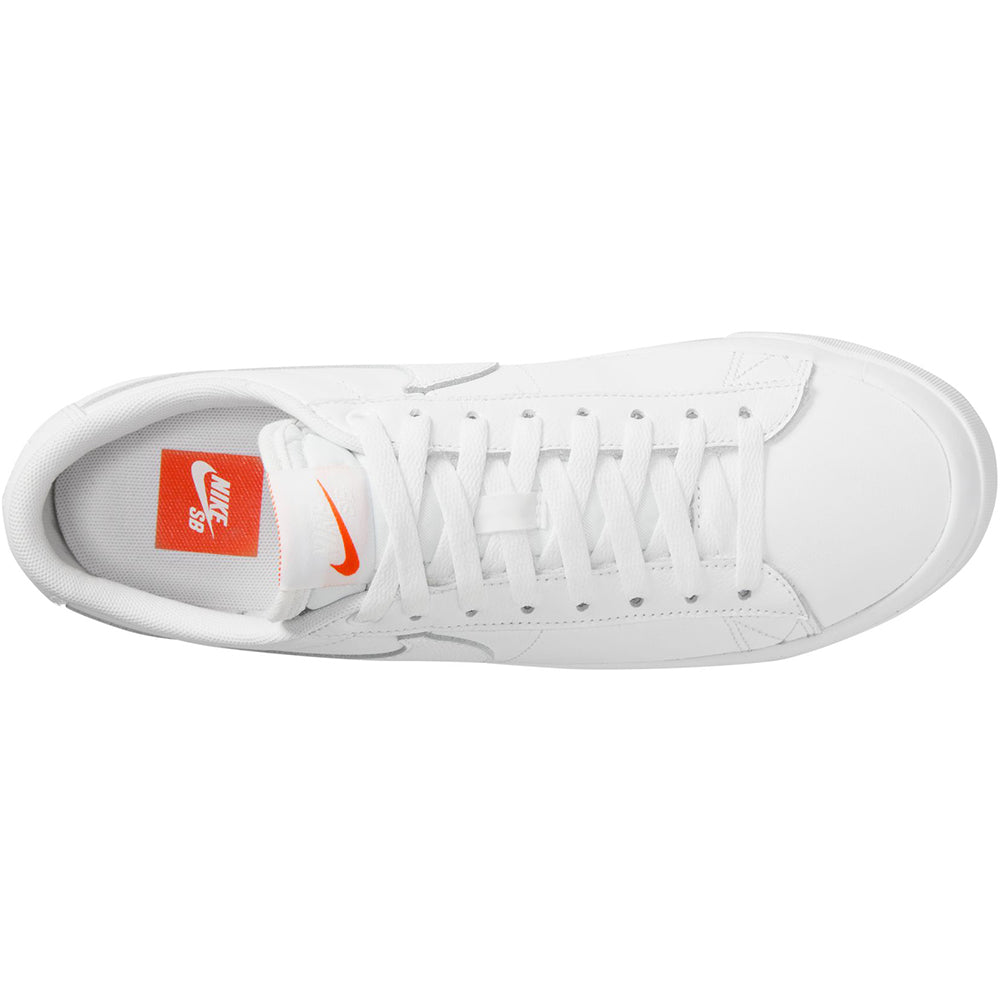 Nike SB Orange Label Zoom Blazer Low Pro GT ISO Shoes White/White-White-White