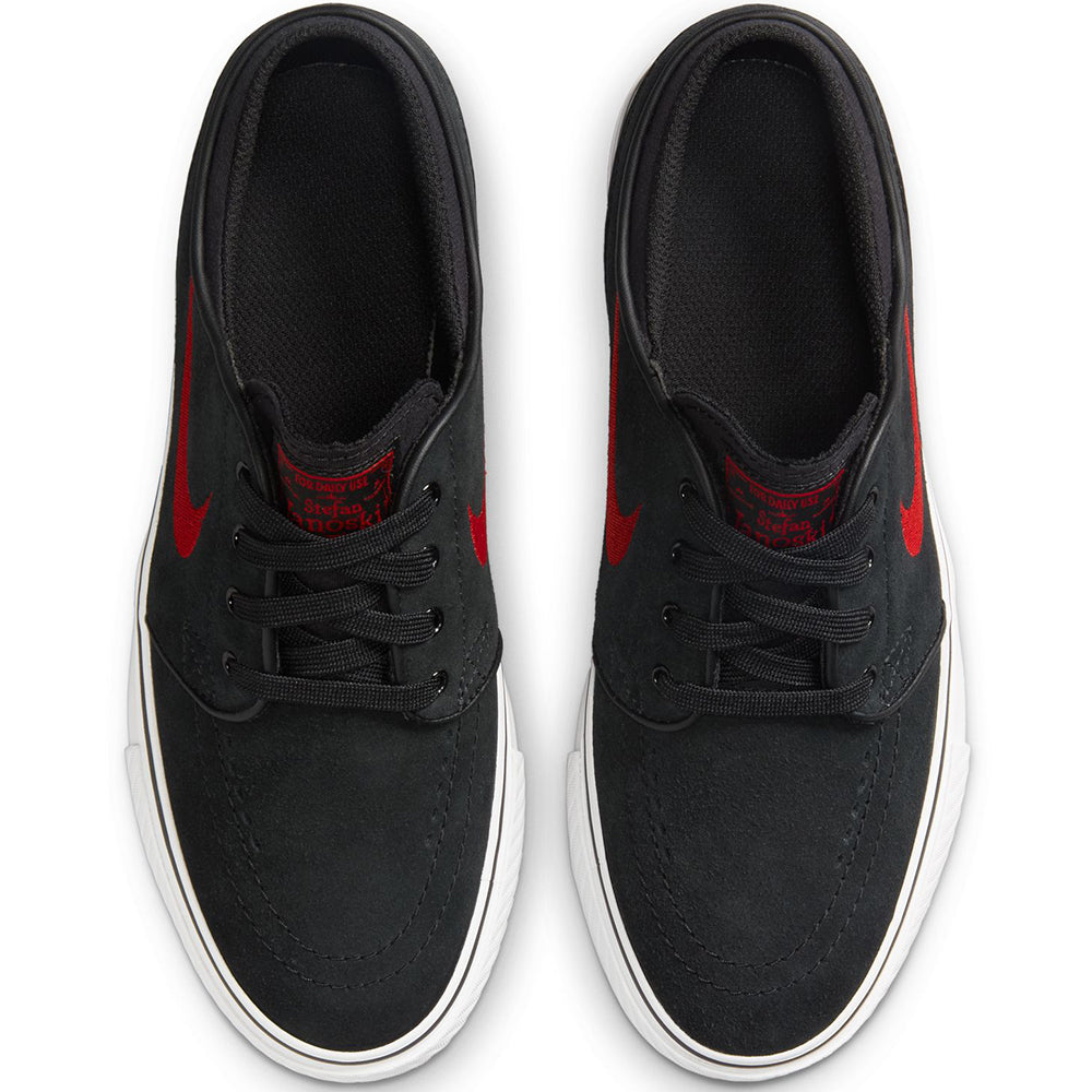 Nike SB Stefan Janoski Big Kids' Shoes Black/University Red-Black-Summit White