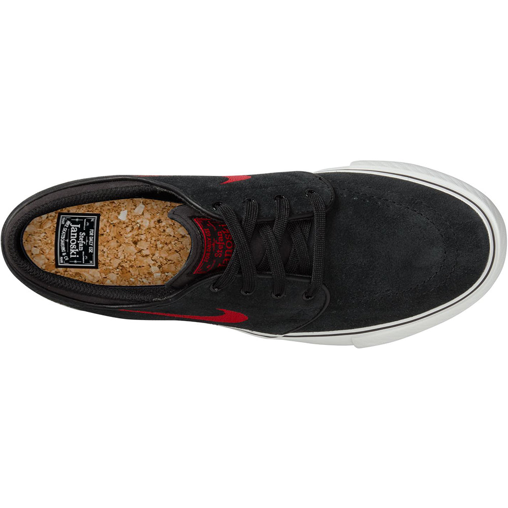 Nike SB Stefan Janoski Big Kids' Shoes Black/University Red-Black-Summit White