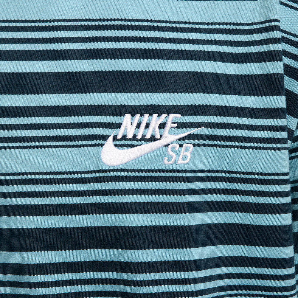 Nike SB Stripe Max90 T Shirt Denim Turquoise