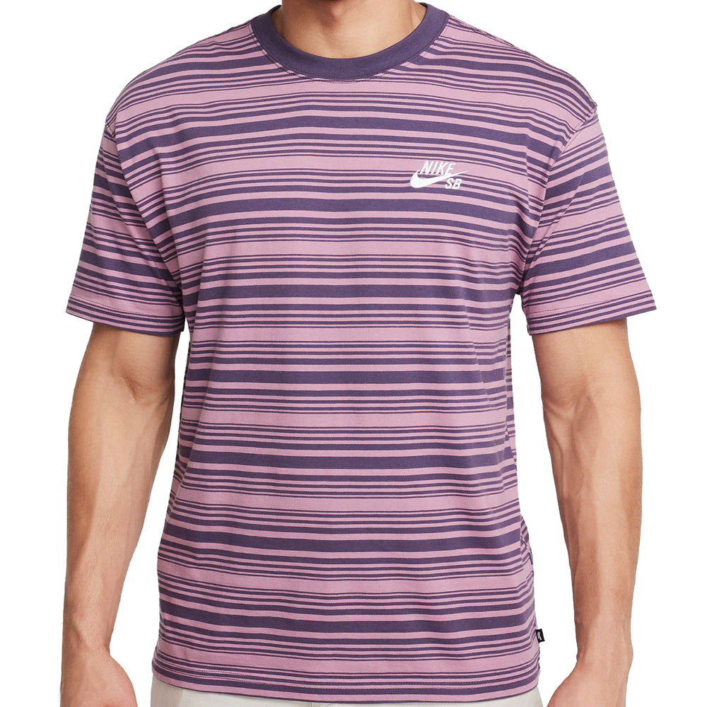 Nike SB Stripe Max90 T Shirt Plum Dust