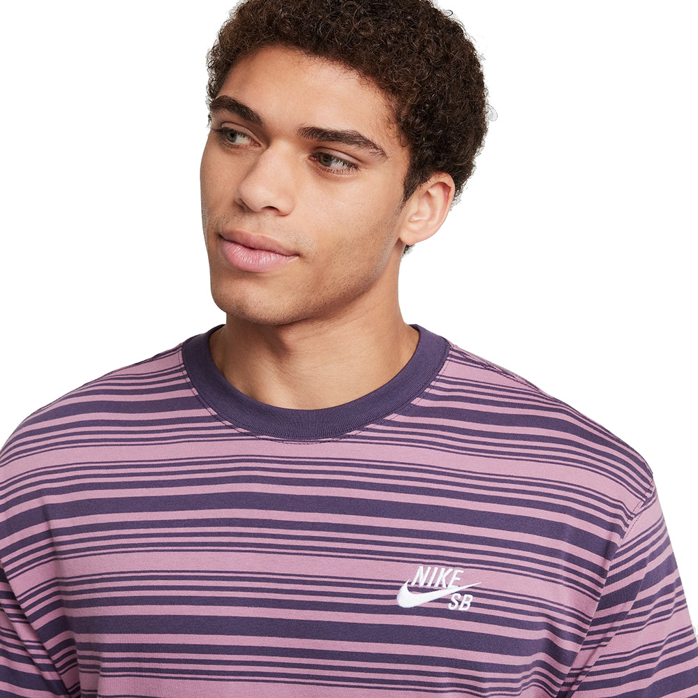 Nike SB Stripe Max90 T Shirt Plum Dust