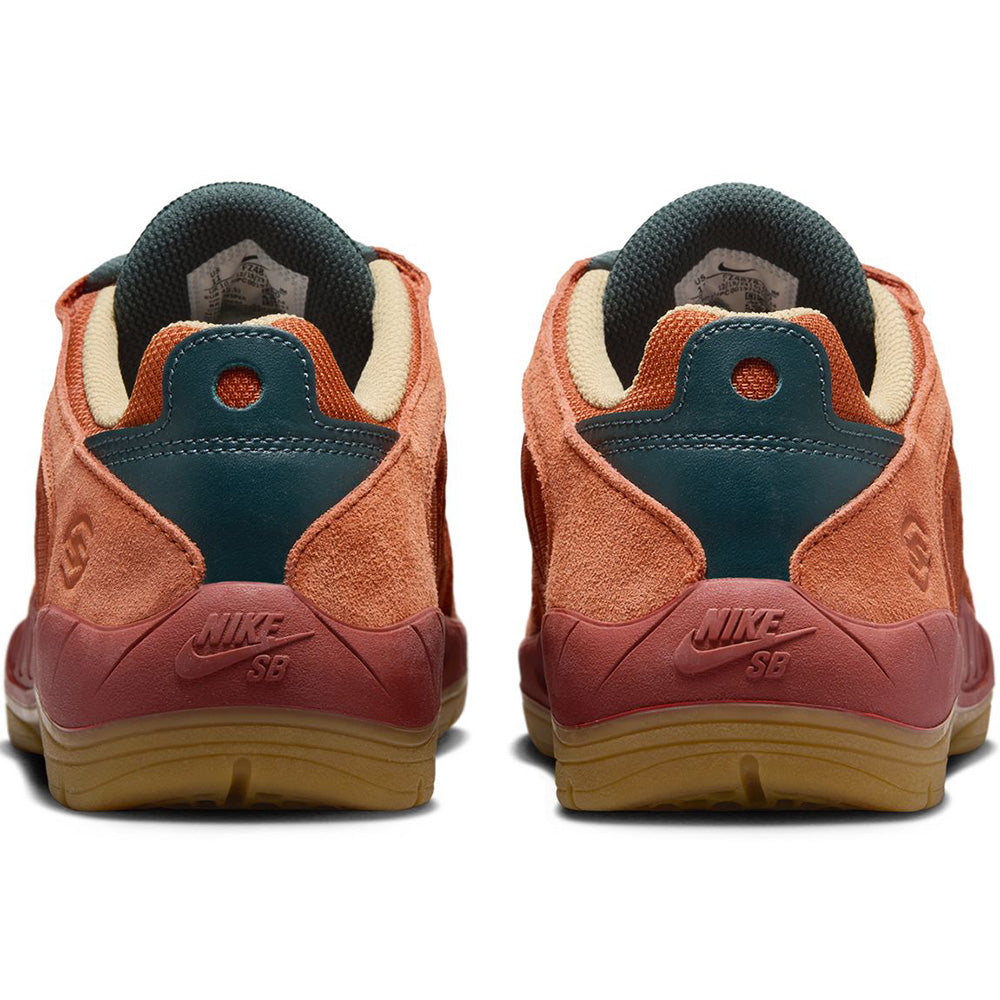 Nike SB Vertebrae TE Shoes Dark Russet/Pear-Desert Orange