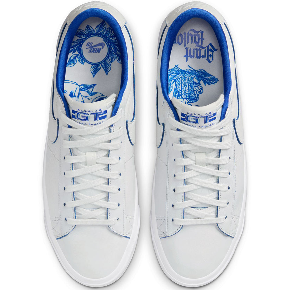 Nike SB Zoom Blazer Low Pro GT Premium Shoes Summit White/Game Royal-Summit White