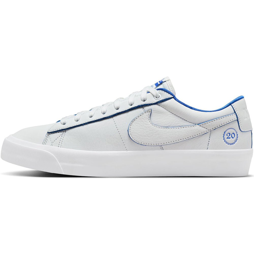 Nike SB Zoom Blazer Low Pro GT Premium Shoes Summit White/Game Royal-Summit White