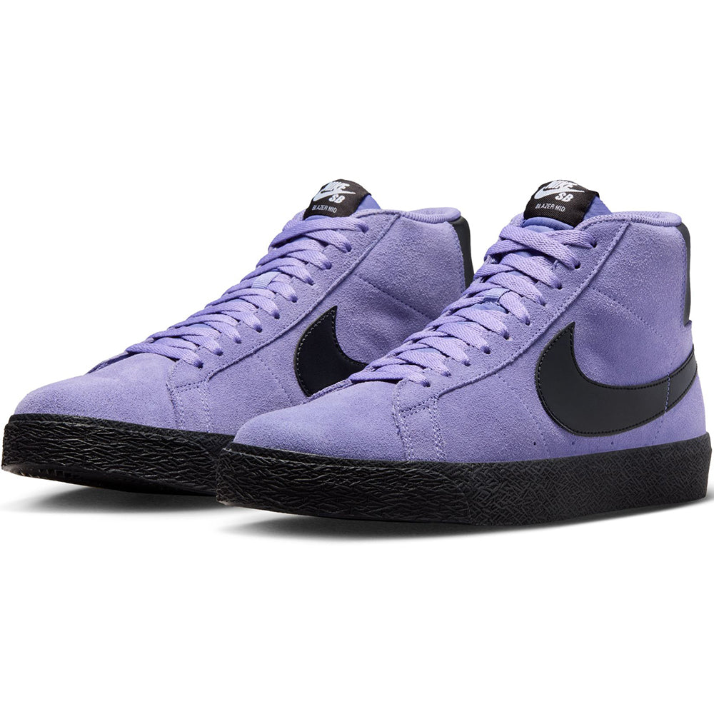 Nike SB Zoom Blazer Mid Shoes Dusty Amethyst/Black-Dusty Amethyst