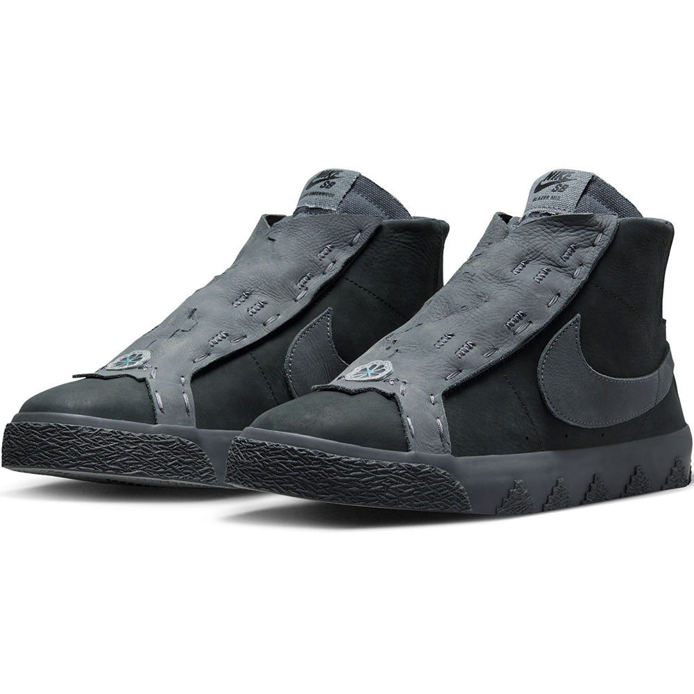 Nike SB x Di'orr Greenwood Zoom Blazer Mid QS Shoes Anthracite/Dark Smoke Grey