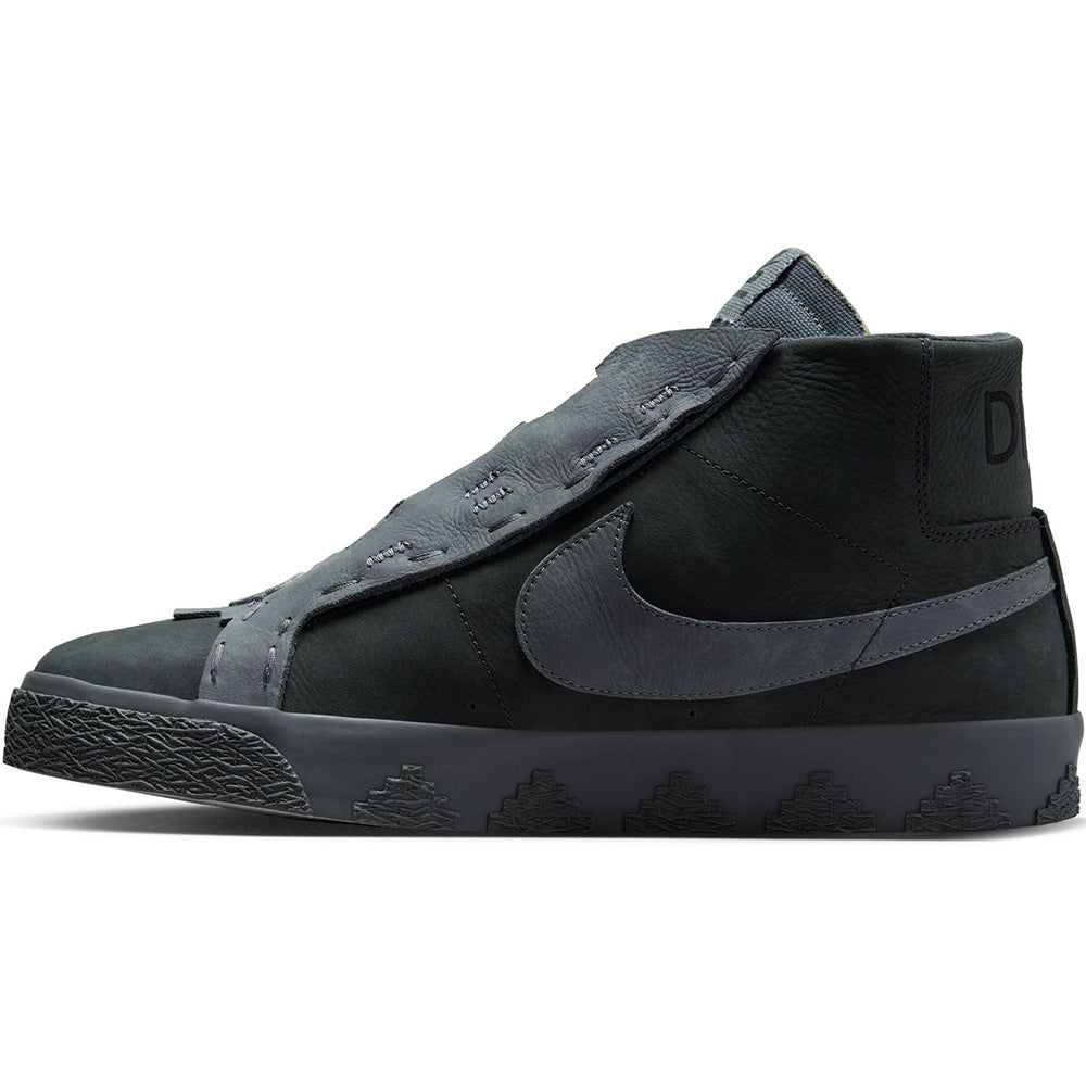 Nike SB x Di'orr Greenwood Zoom Blazer Mid QS Shoes Anthracite/Dark Smoke Grey