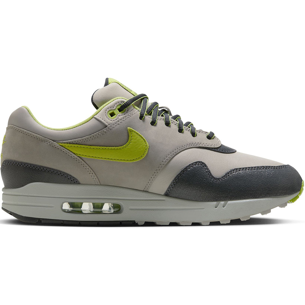 Nike x HUF Air Max 1 Shoes Anthracite/Pear-Medium Grey-Flat Pewter