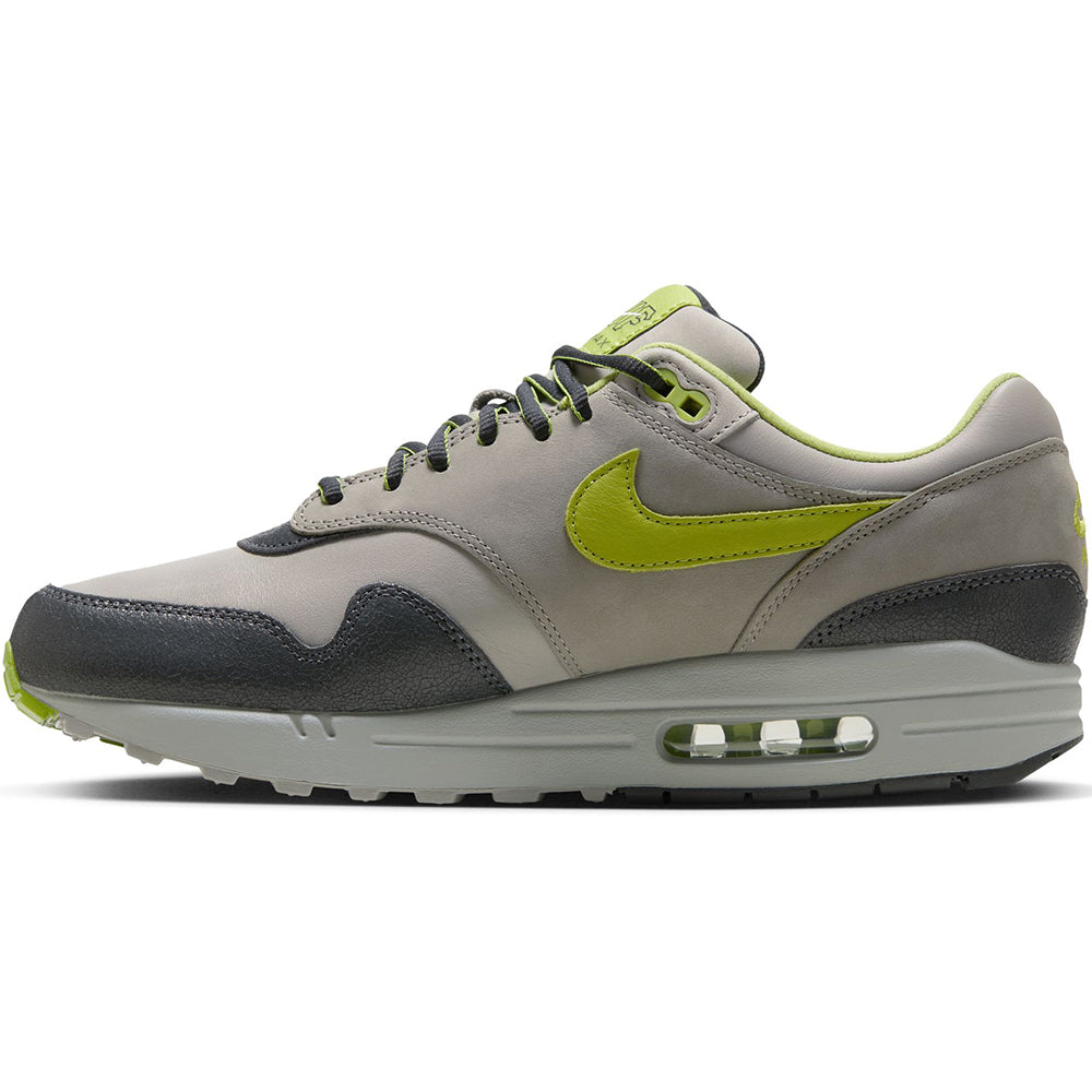 Nike x HUF Air Max 1 Shoes Anthracite/Pear-Medium Grey-Flat Pewter