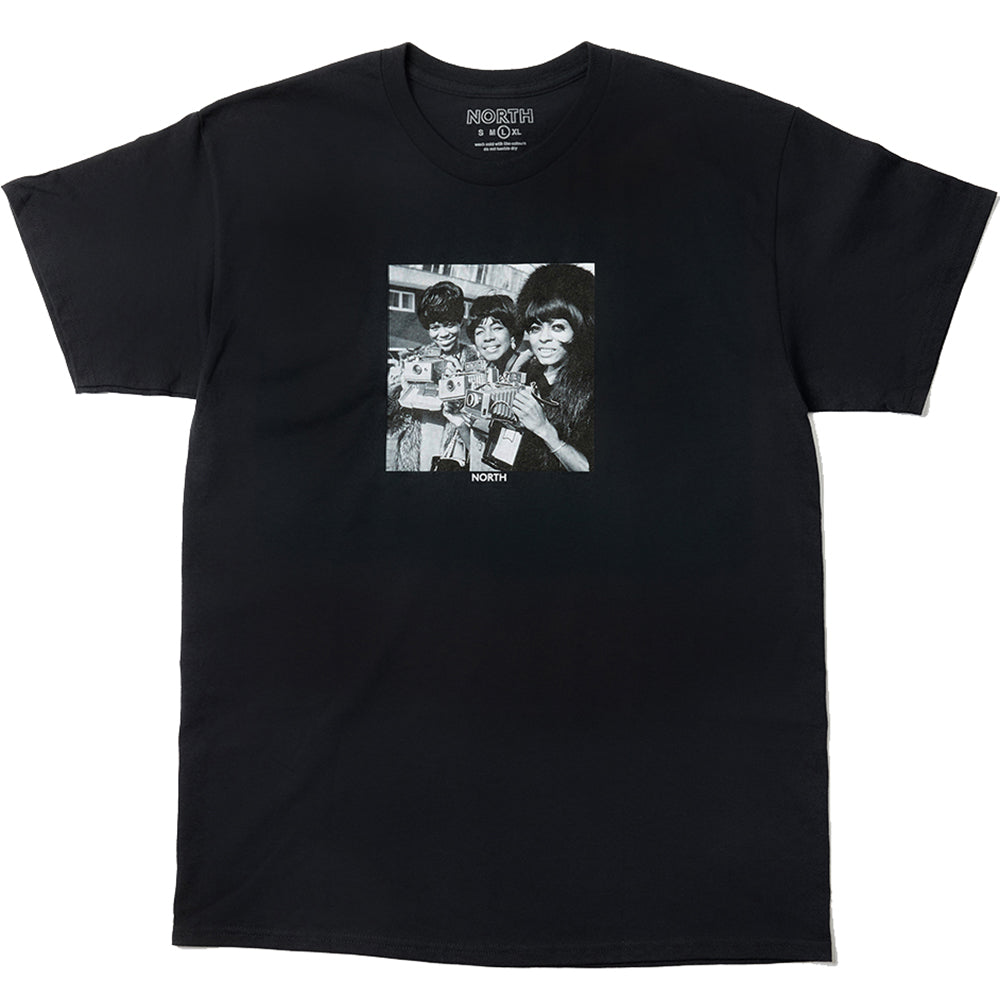 North The Supremes T Shirt Black