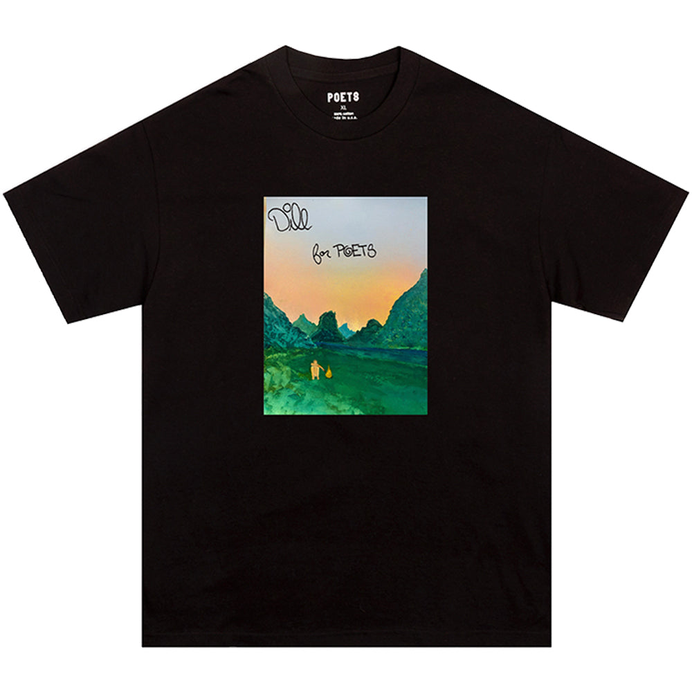 Poets Dill for Poets Tee Black