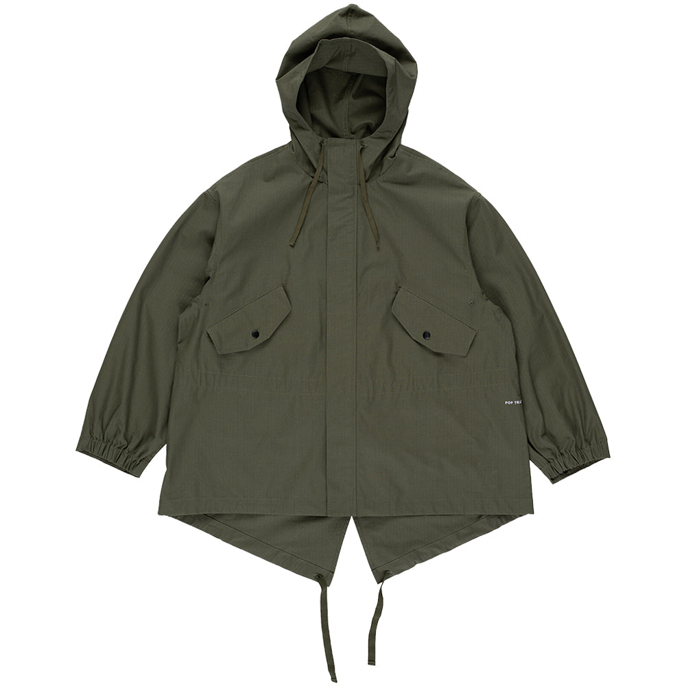 Pop Trading Company Fish Tale Jacket Four Leaf Clover