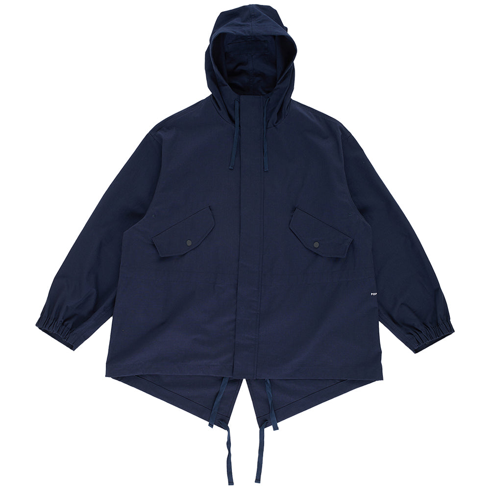 Pop Trading Company Fish Tail Jacket Navy