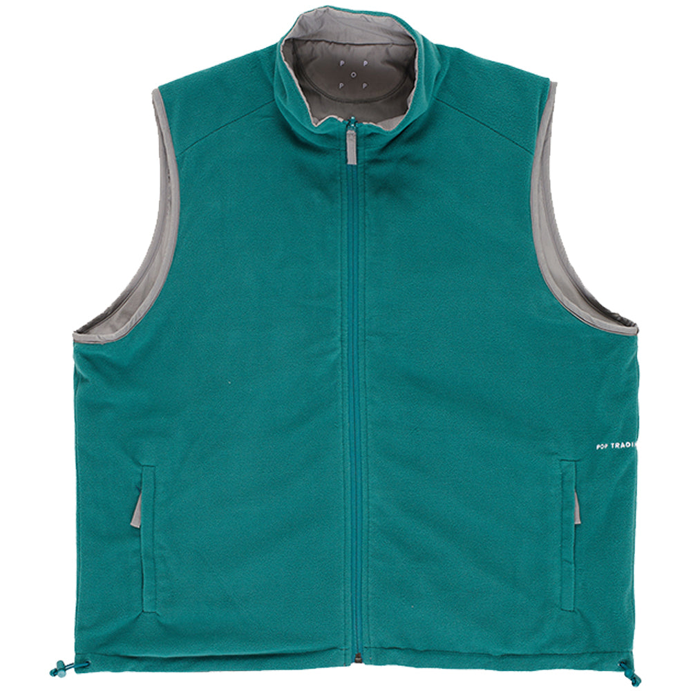 Pop Trading Company Reversible Safari Vest Wet Weather/Bayberry