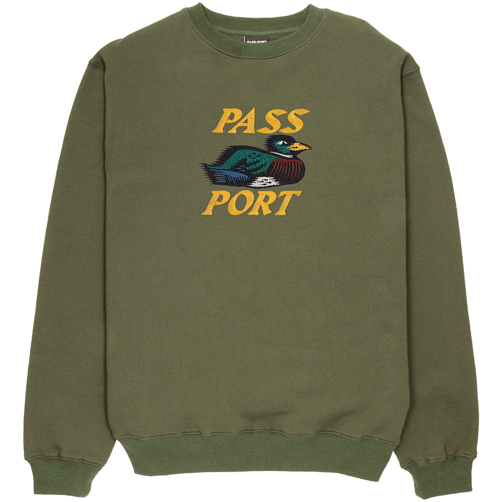 Pass~Port Fast Duck Sweater Olive