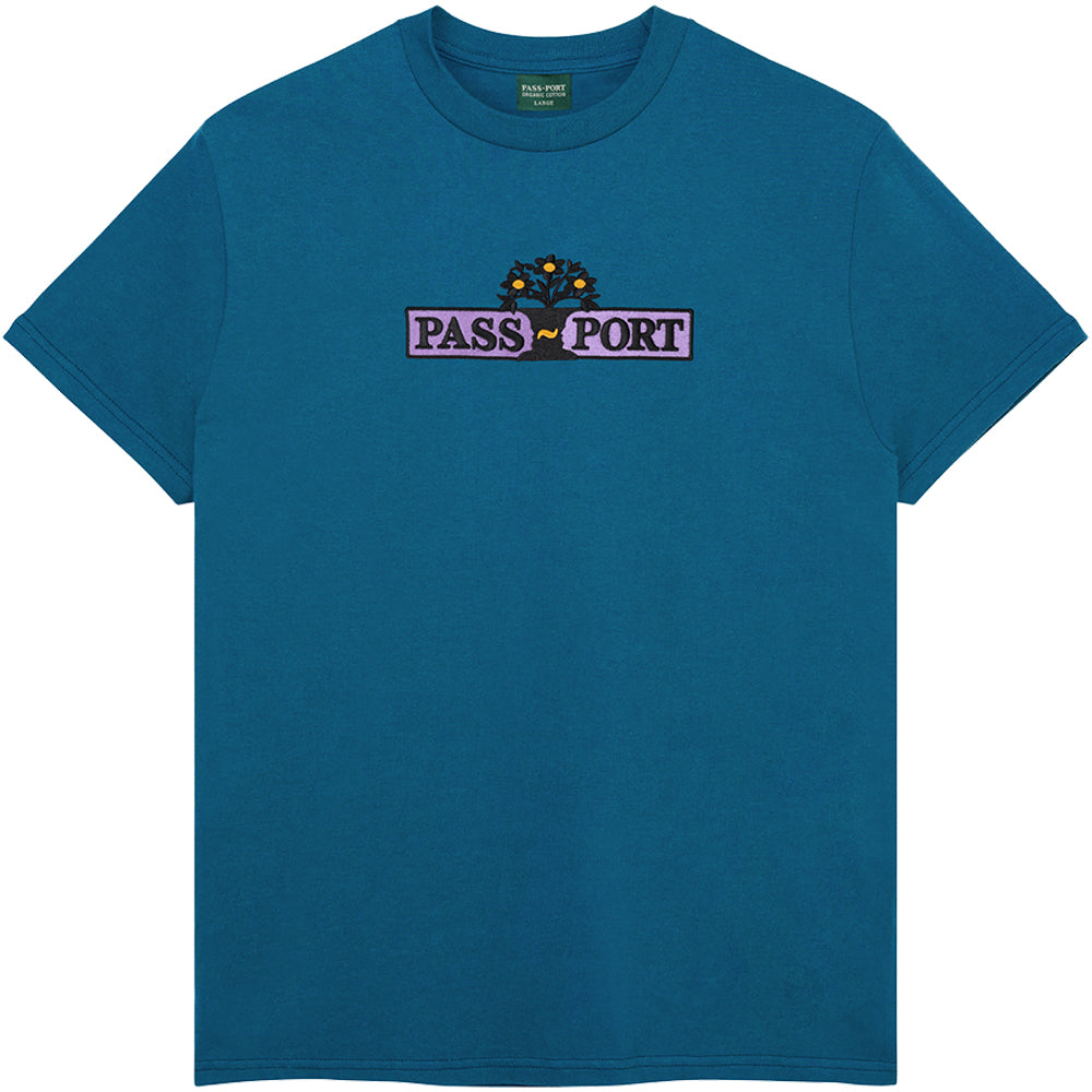 Pass~Port House Plant Organic Tee Teal