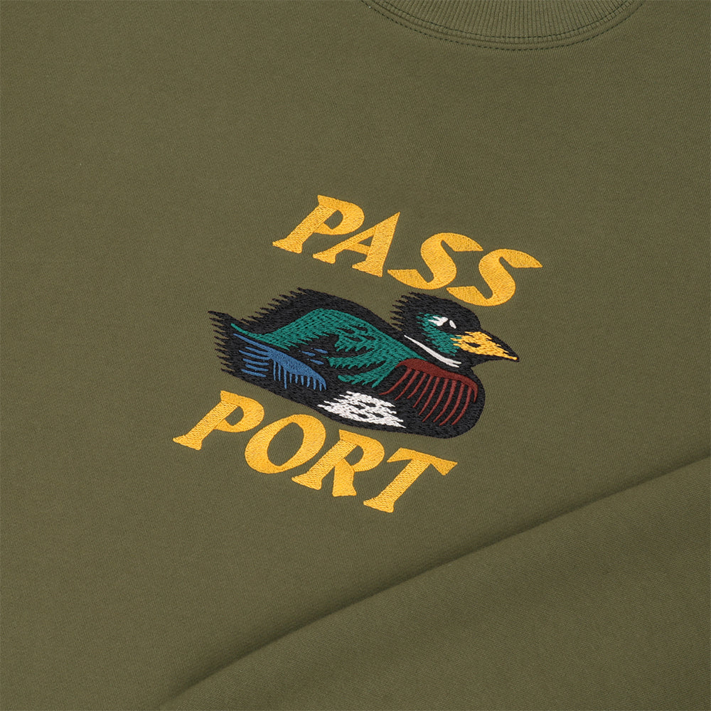 Pass~Port Fast Duck Sweater Olive