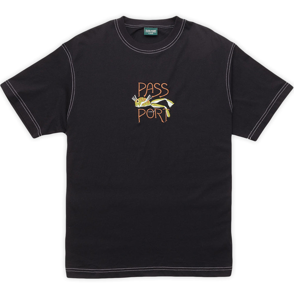 Pass~Port Frog Lure Organic Cotton Tee Black