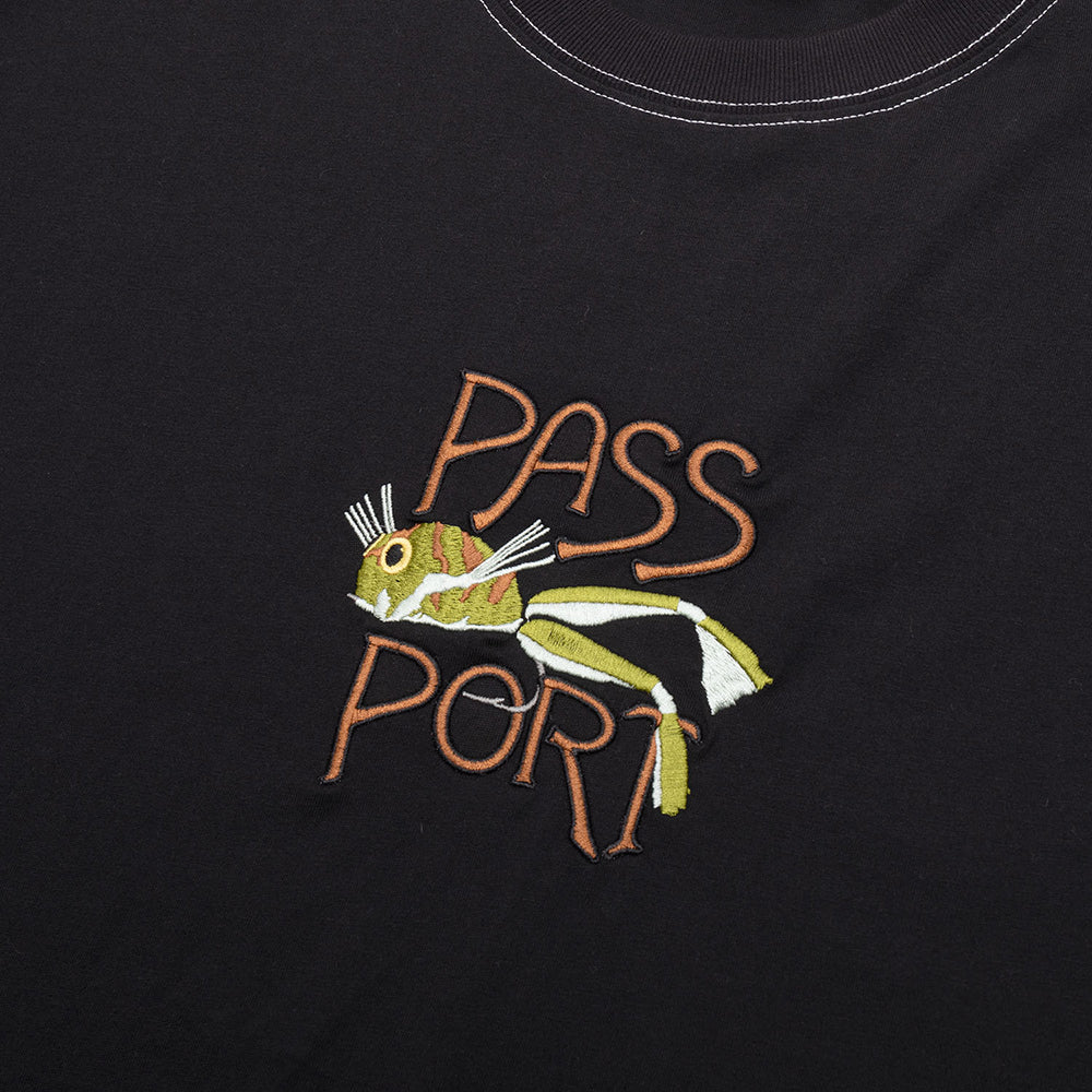 Pass~Port Frog Lure Organic Cotton Tee Black