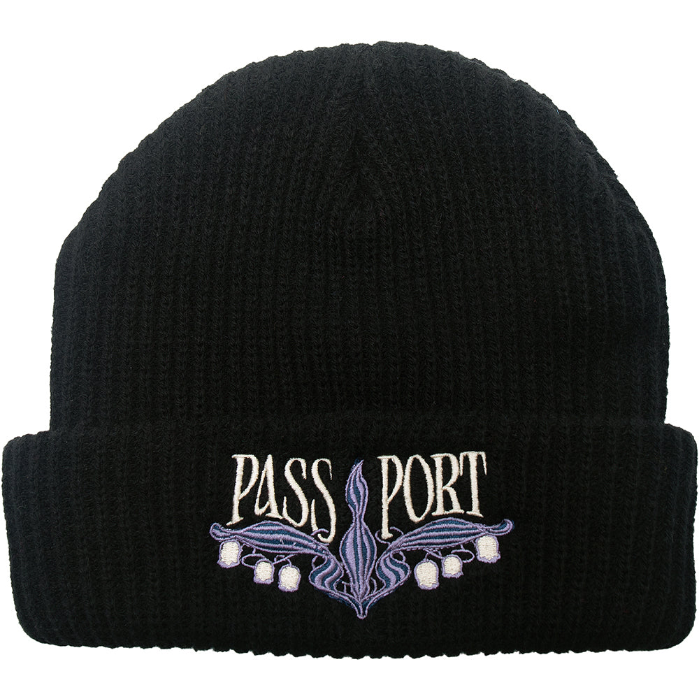 Pass~Port Lily of The Valley Beanie Black