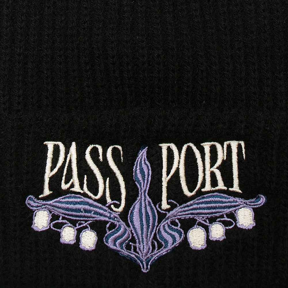 Pass~Port Lily of The Valley Beanie Black