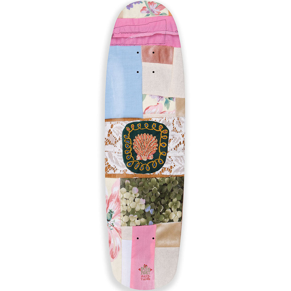 Pass~Port Molly Turner Series Quilted Softie Skateboard Deck 8.625"