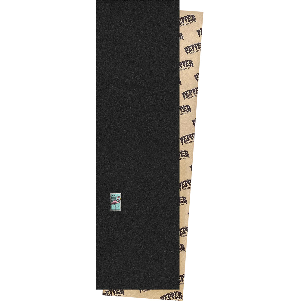 Pepper Brian DeLaTorre Grip on G5 Black Skateboard Griptape 9" x 33.5"