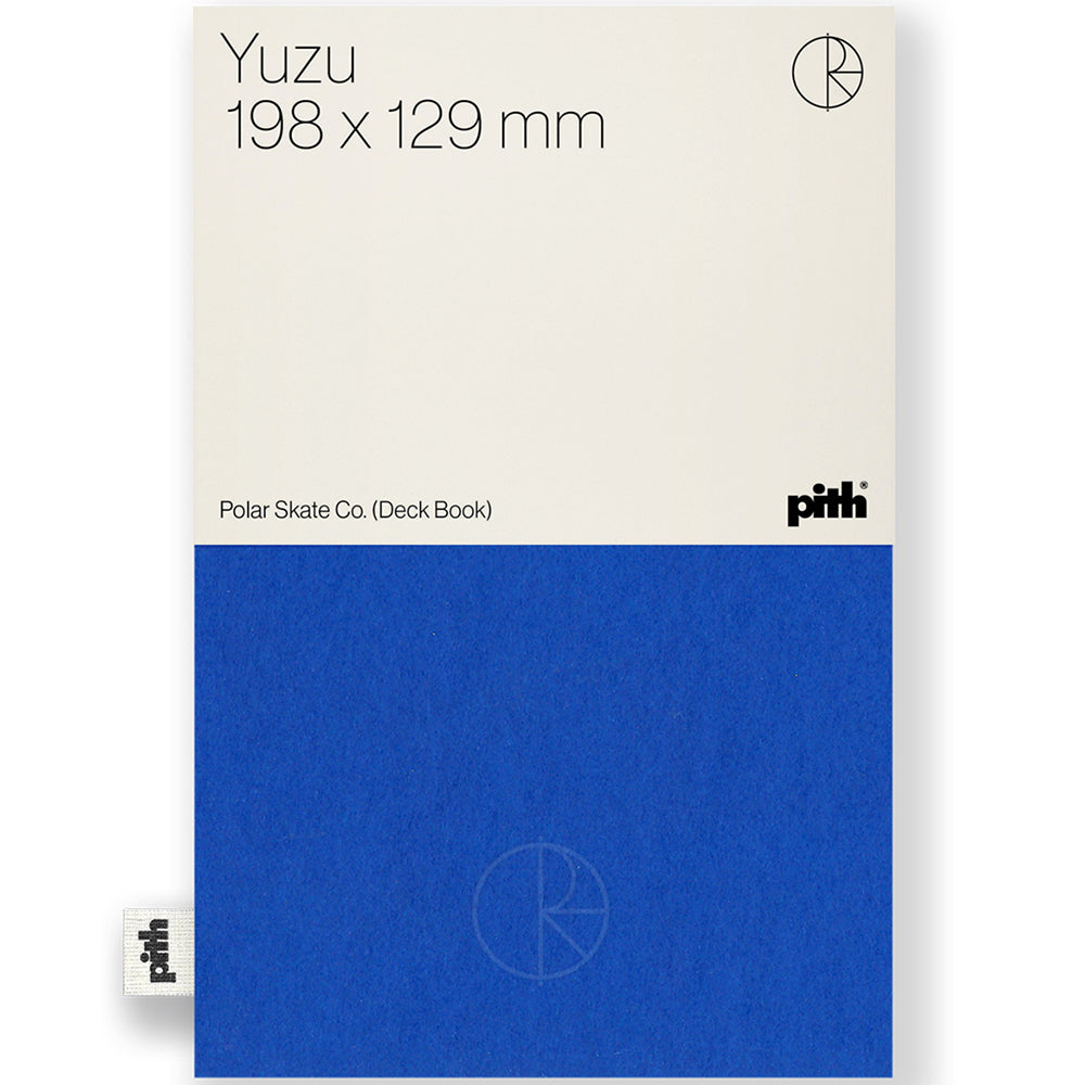 Pith x Polar Skate Co Deck Book Blue