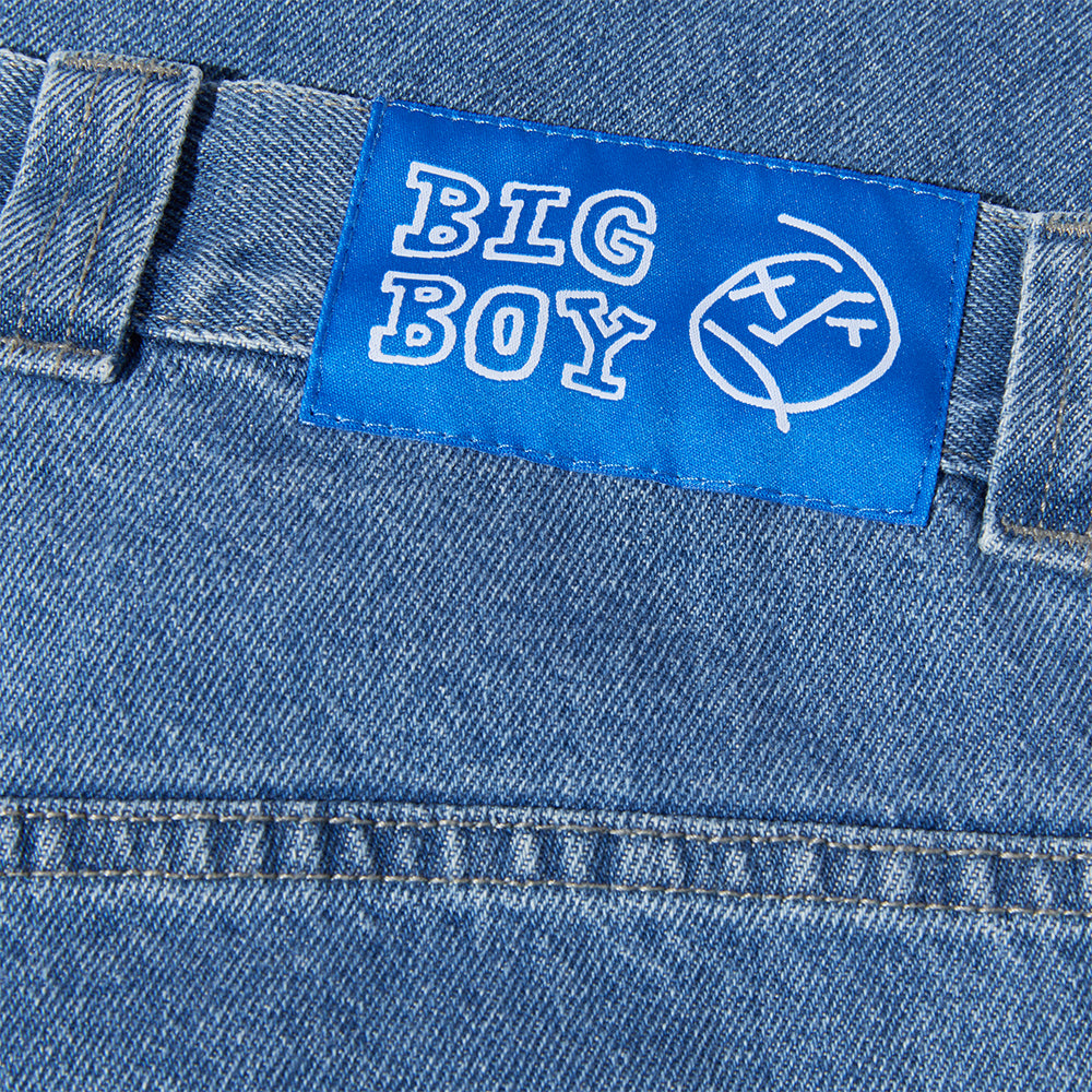 Polar Skate Co Big Boy Jeans Mid Blue