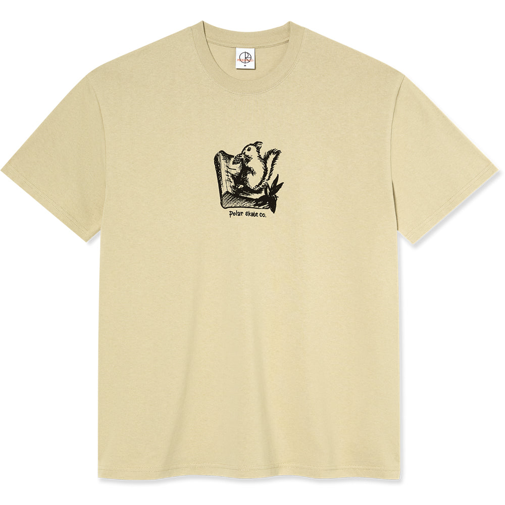 Polar Skate Co Burnside 2084 Tee Sand