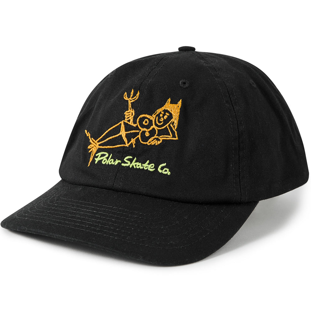 Polar Skate Co Devil Woman Michael Cap Black